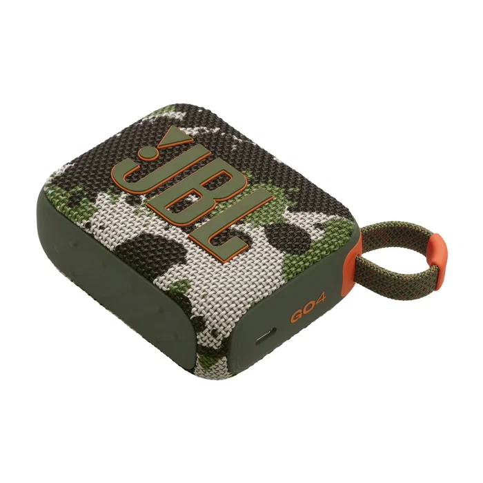 JBL Go 4 Altavoz Bluetooth Portátil 4.2 W, Impermeable IP67, Color Camuflaje, Batería Recargable, 7h Autonomía