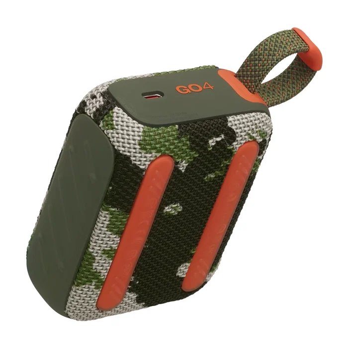 JBL Go 4 Altavoz Bluetooth Portátil 4.2 W, Impermeable IP67, Color Camuflaje, Batería Recargable, 7h Autonomía