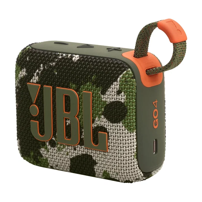 JBL Go 4 Altavoz Bluetooth Portátil 4.2 W, Impermeable IP67, Color Camuflaje, Batería Recargable, 7h Autonomía