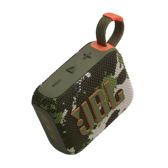 JBL Go 4 Altavoz Bluetooth Portátil 4.2 W, Impermeable IP67, Color Camuflaje, Batería Recargable, 7h Autonomía