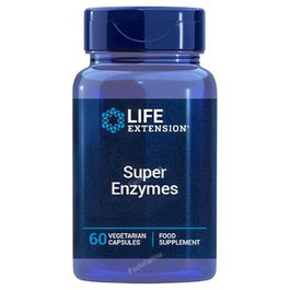 LIFE EXTENSION Super Enzymes - 60 Cápsulas Vegetales