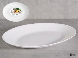 Vivalto Bandeja Opal Clásica Blanca 30 cm (Set de 24)