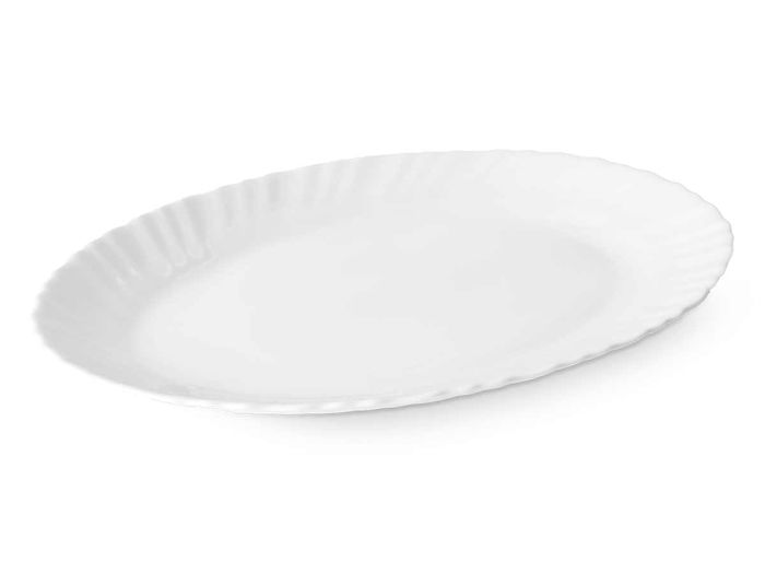 Vivalto Bandeja Opal Clásica Blanca 30 cm (Set de 24)