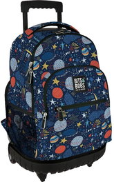 GRAFOPLAS DISEÑO Mochila Roller B&B Planets 37x52x25cm