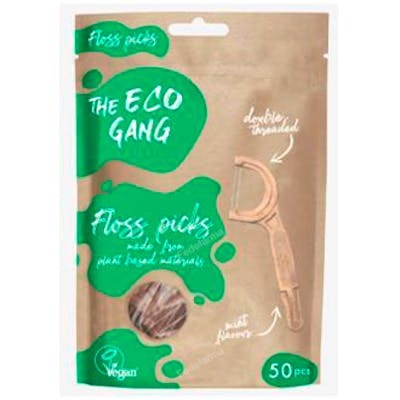 The Eco Gang Floss Pick Menta 50Ud