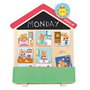 Diset Juego Rutinas Diarias para Niños 2 Años, Ayuda a Aprender y Organizar Rutinas, Incluye Casa de Madera y Tarjetas