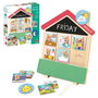 Diset Juego Rutinas Diarias para Niños 2 Años, Ayuda a Aprender y Organizar Rutinas, Incluye Casa de Madera y Tarjetas