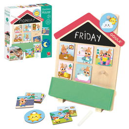 Goula Rutinas Diarias 1110700211 para Niños Aprende y Organiza con Tarjetas y Pizarra