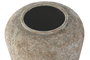 DKD Home Decor Jarrón de Metal Blanco 31,5x31,5x38,5 cm