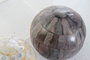 DKD Home Decor Bola de Decoración Hueso Nácar 12x12x12 Surtido de 2