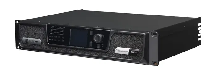 Crown CDi-4-300 Amplificador de 4 Canales DriveCore con DSP y Red para Instalaciones Pequeñas/Medianas
