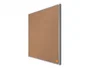 Nobo Impression Pro Tablero de Corcho 600x450 mm Marco Aluminio InvisaMount
