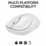Logitech M240 Silent Ratón Bluetooth Blanco