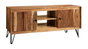 DKD Home Decor Mueble TV Acacia Marrón Claro 145x40x60 cm