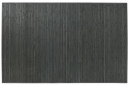 DKD Home Decor Alfombra de Bambú Gris 140x200 cm