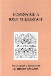 HOMENATGE A JOSEP M. LLOMPART, VV.AA. - MOLL EDITORIAL