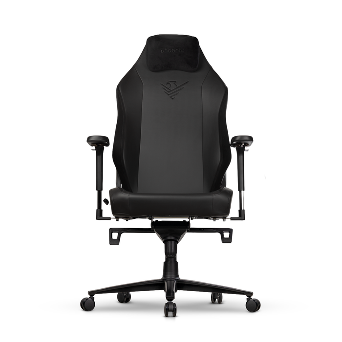 Phoenix Gaming Silla Gaming Phoenix Monarch Remaster - Cuero Sintético Napa Prime, Reposacabezas Magnético Omni-Cool, Sistema Lumbar Core MATRIIX, Ajuste 4D