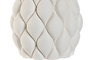 DKD Home Decor Jarron Moderno Blanco Gres 15 x 15 x 15 cm