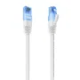 AISENS A1351 - Cable de Red RJ45 Cat.6 UTP CCA 0.3m (30 cm) para 1000 Mbps, Blanco