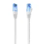 AISENS A1351 - Cable de Red RJ45 Cat.6 UTP CCA 0.3m (30 cm) para 1000 Mbps, Blanco