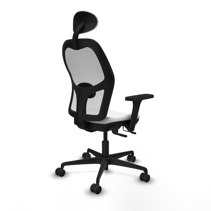 PIQUERAS Y CRESPO Silla de Oficina Jorquera Blanca con Mecanismo Sincro/Traslack PIQUERAS Y CRESPO Silla de Oficina Jorquera Blanca con Mecanismo Sincro/Traslack