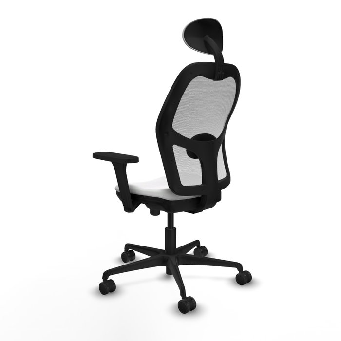 PIQUERAS Y CRESPO Silla de Oficina Jorquera Blanca con Mecanismo Sincro/Traslack PIQUERAS Y CRESPO Silla de Oficina Jorquera Blanca con Mecanismo Sincro/Traslack