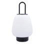 Vinthera Lámpara de Vidrio Outdoor Inalámbrica Nora Negro