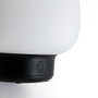 Vinthera Lámpara de Vidrio Outdoor Inalámbrica Nora Negro