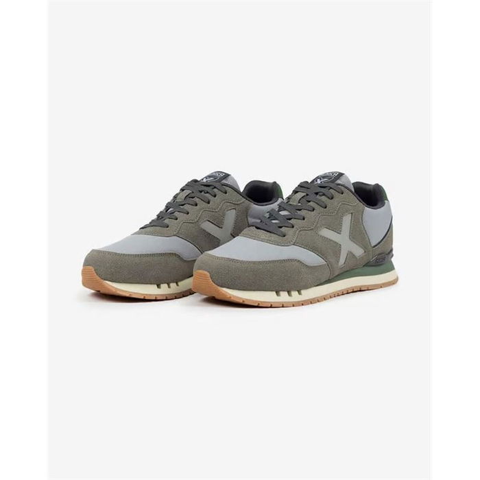 Zapatillas Casual Hombre Munich Dash 262 Gris Oliva M