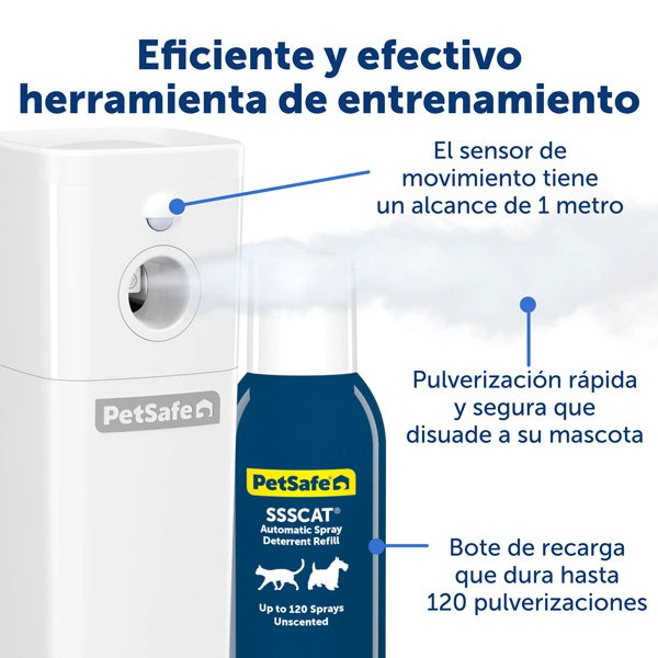 Petsafe SSSCAT Spray Repelente de Mascotas Automático Petsafe SSSCAT Spray Repelente de Mascotas Automático