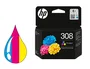 HP Cartucho de Tinta Original 308 Tricolor