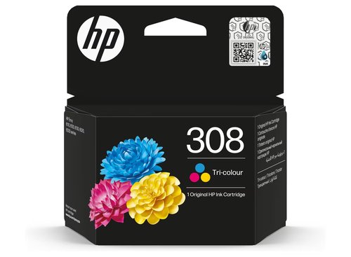 HP Cartucho de Tinta Original 308 Tricolor HP Cartucho de Tinta Original 308 Tricolor