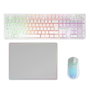 Mars Gaming MCPWX Combo Gaming Inalámbrico 3 en 1 Blanco RGB