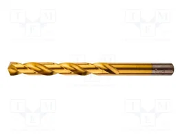 GRAPHITE Broca para metal de 10 mm en acero rápido HSS con nitruro de titanio