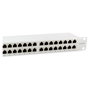 EQUIP Patch Panel Cat6A 19" FTP 1U, 48 Puertos RJ45, 10GBase-T 10 Gigabit Ethernet 10000 Mbit/s, Color Gris, Referencia 326526
