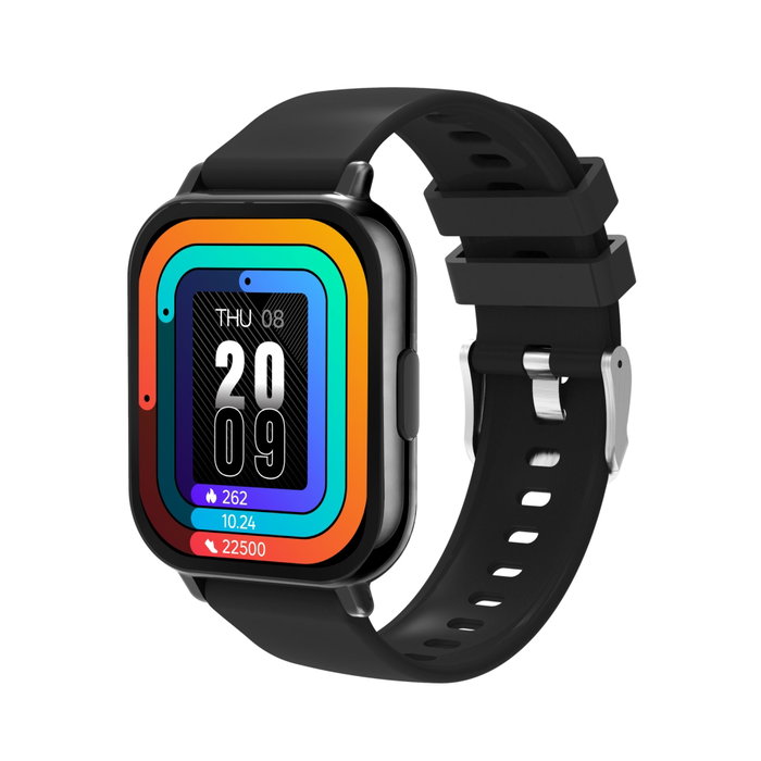 Denver Smartwatch con Bluetooth, frecuencia cardíaca y presión arterial - Negro Denver Smartwatch con Bluetooth, frecuencia cardíaca y presión arterial - Negro