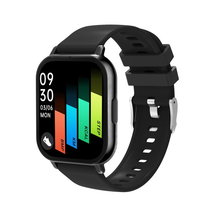 Denver Smartwatch con Bluetooth, frecuencia cardíaca y presión arterial - Negro Denver Smartwatch con Bluetooth, frecuencia cardíaca y presión arterial - Negro