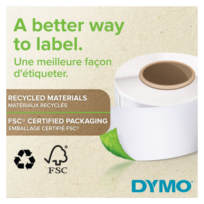 Dymo Etiquetas LW Durable 25x54mm Blanco Dymo Etiquetas LW Durable 25x54mm Blanco
