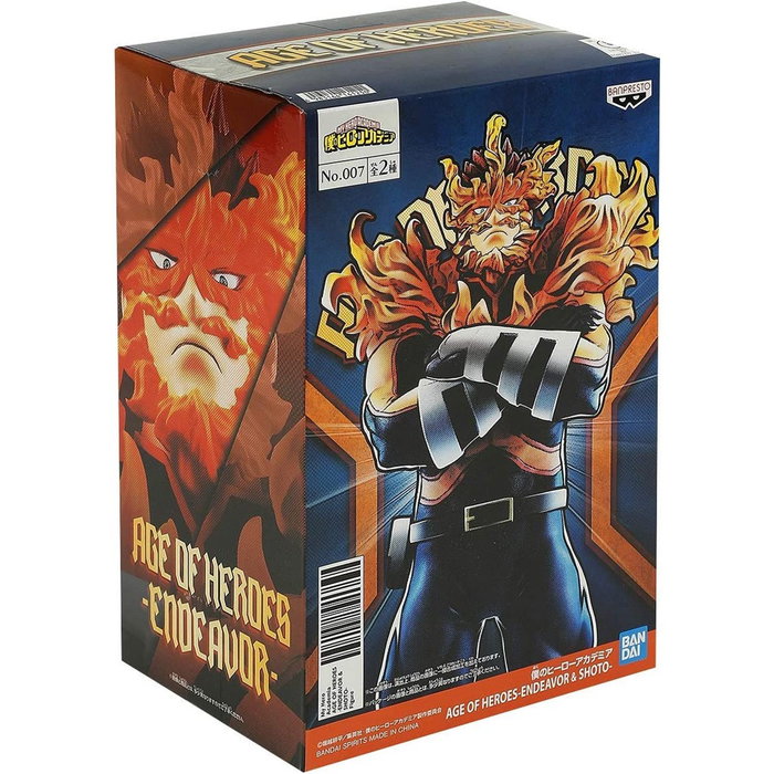 Banpresto Figura Endeavor My Hero Academia Age of Heroes 19cm Banpresto Figura Endeavor My Hero Academia Age of Heroes 19cm