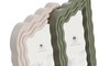 DKD Home Decor Set de 6 Marcos de Fotos 13x18 cm Surtido Beige y Verde de MDF