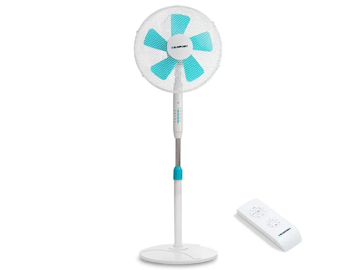 Blaupunkt Ventilador de pie BP2010 45W con mando a distancia y temporizador