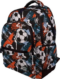 GRAFOPLAS DISEÑO Mochila Rubber B&B Wild Football 33x46x22,5cm