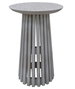 DKD Home Decor Mesita Auxiliar Mindi Decape Blanco