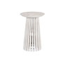 DKD Home Decor Mesita Auxiliar Mindi Decape Blanco