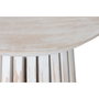 DKD Home Decor Mesita Auxiliar Mindi Decape Blanco