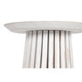 DKD Home Decor Mesita Auxiliar Mindi Decape Blanco