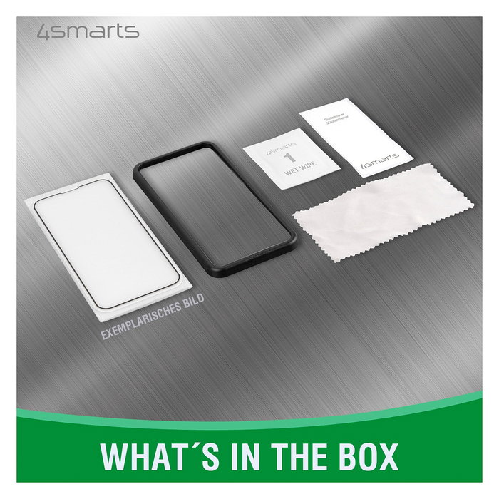 4smarts Protector de Pantalla X-Pro Clear para iPhone 7/8/SE 20/ SE 22 de Vidrio Templado