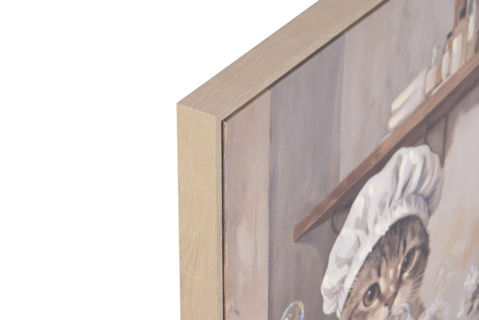 DKD Home Decor Cuadro Lienzo MDF 42x2,8x62 Animal Baño Surtido de 4 DKD Home Decor Cuadro Lienzo MDF 42x2,8x62 Animal Baño Surtido de 4