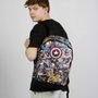 Karactermania Mochila HS FAN 2.2 Capitán América Comic Multicolor