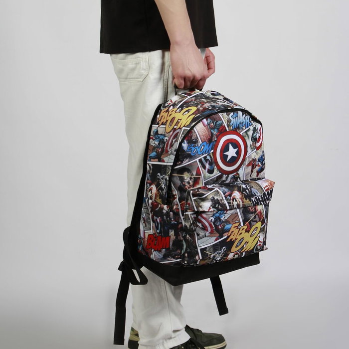 Karactermania Mochila HS FAN 2.2 Capitán América Comic Multicolor